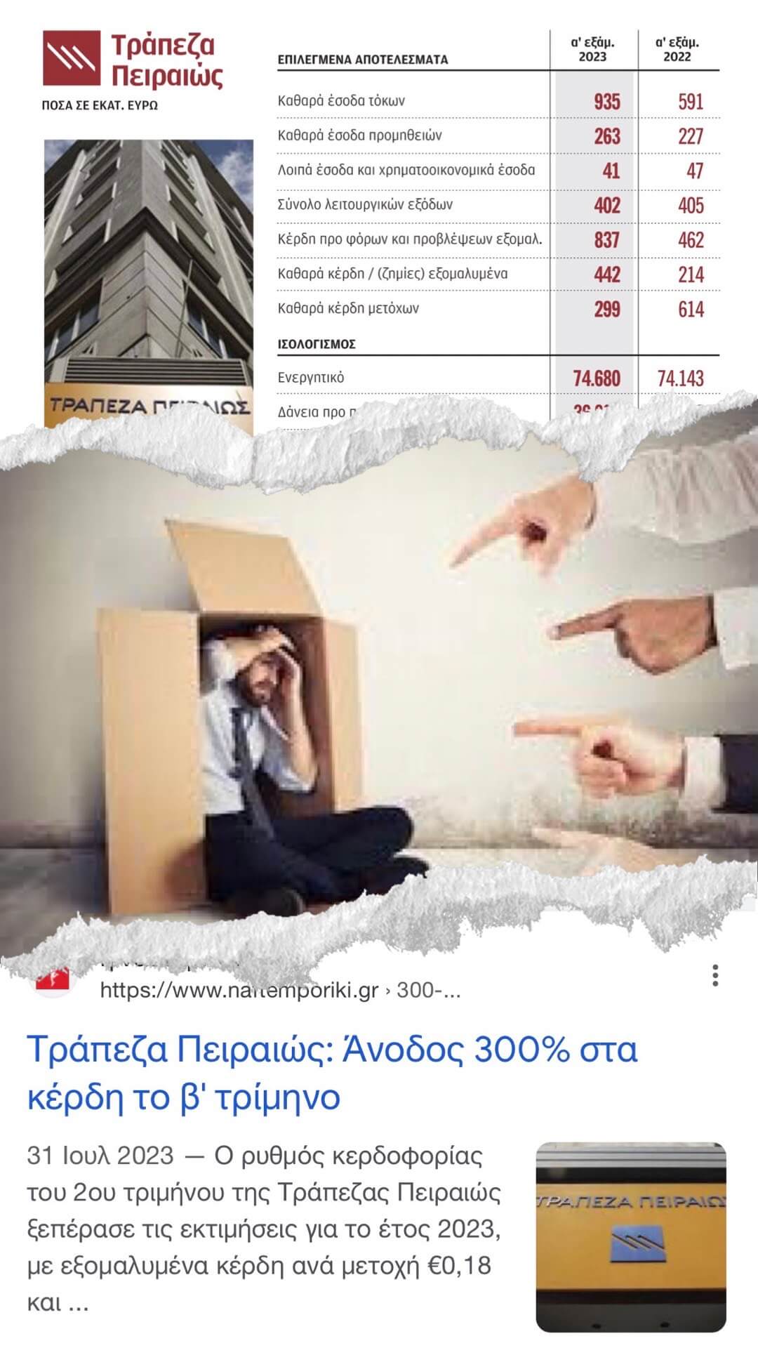 Το Εργατικό Κέντρο Κατερίνης στηρίζει την 24ωρη Πανελλαδική Απεργία των εργαζομένων στην Τράπεζα Πειραιώς